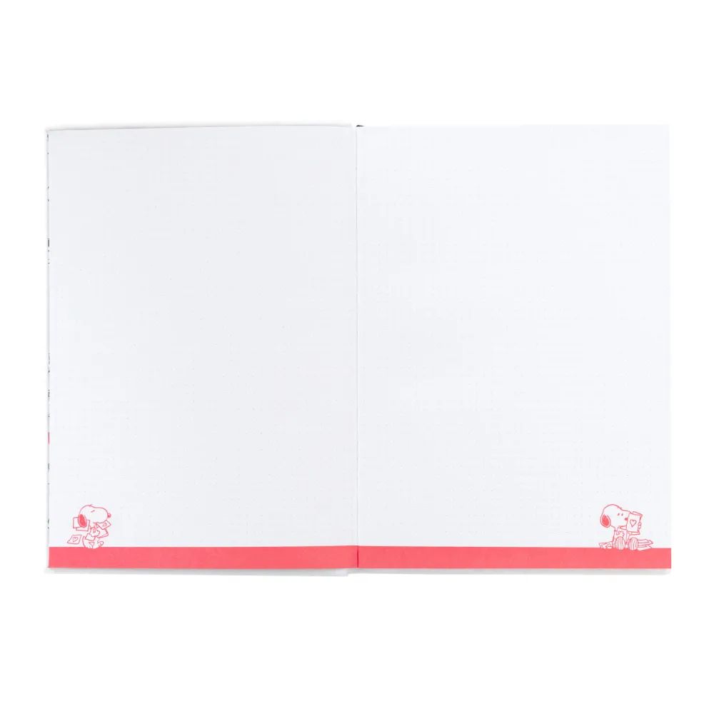 Cuaderno premium A5 Snoopy Love Season tapa felpa - Imagen 3