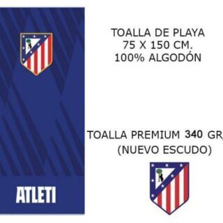 Toalla algodón Atletico Madrid