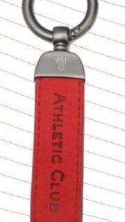 Llavero Athletic Bilbao rojo en caja