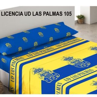 Juego sábanas U.D. Las Palmas 105cm