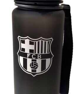 Botella tritán negra F.C. Barcelona