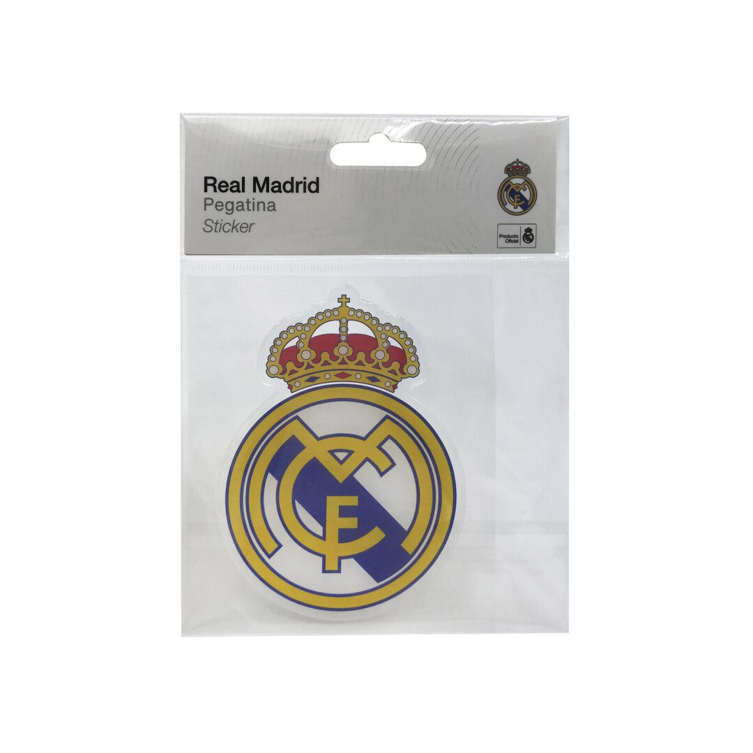 Sticker escudo Real Madrid 10x10cm