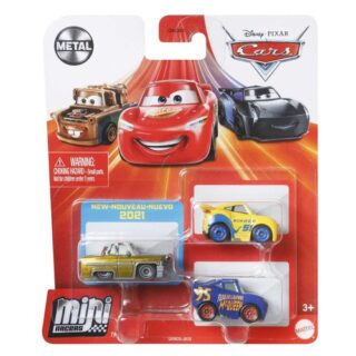 Pack 3 coches Cars Mini Racers