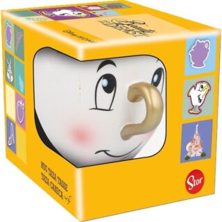 Taza cerámica 3D Chip La Bella y La Bestia