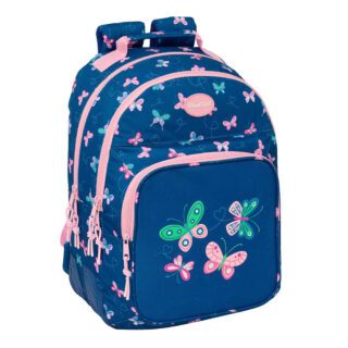 Mochila doble Mariposas 42cm