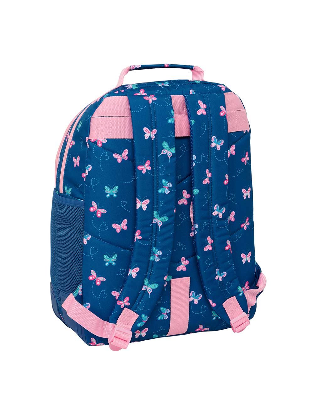 Mochila doble Mariposas 42cm - Imagen 2