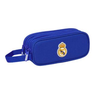 Estuche triple Real Madrid azul 25/26