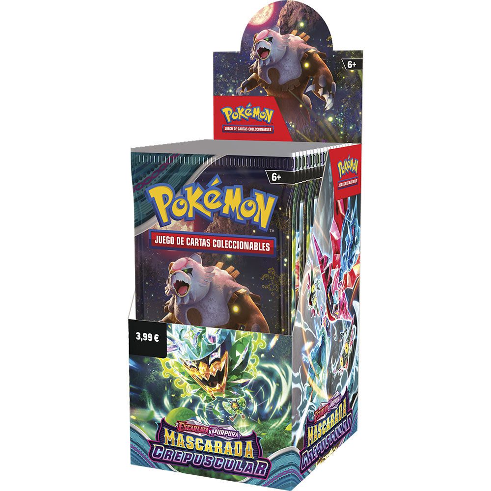 Sobre Pokemon Mascarada Crepuscular Escar y Purp - Imagen 2
