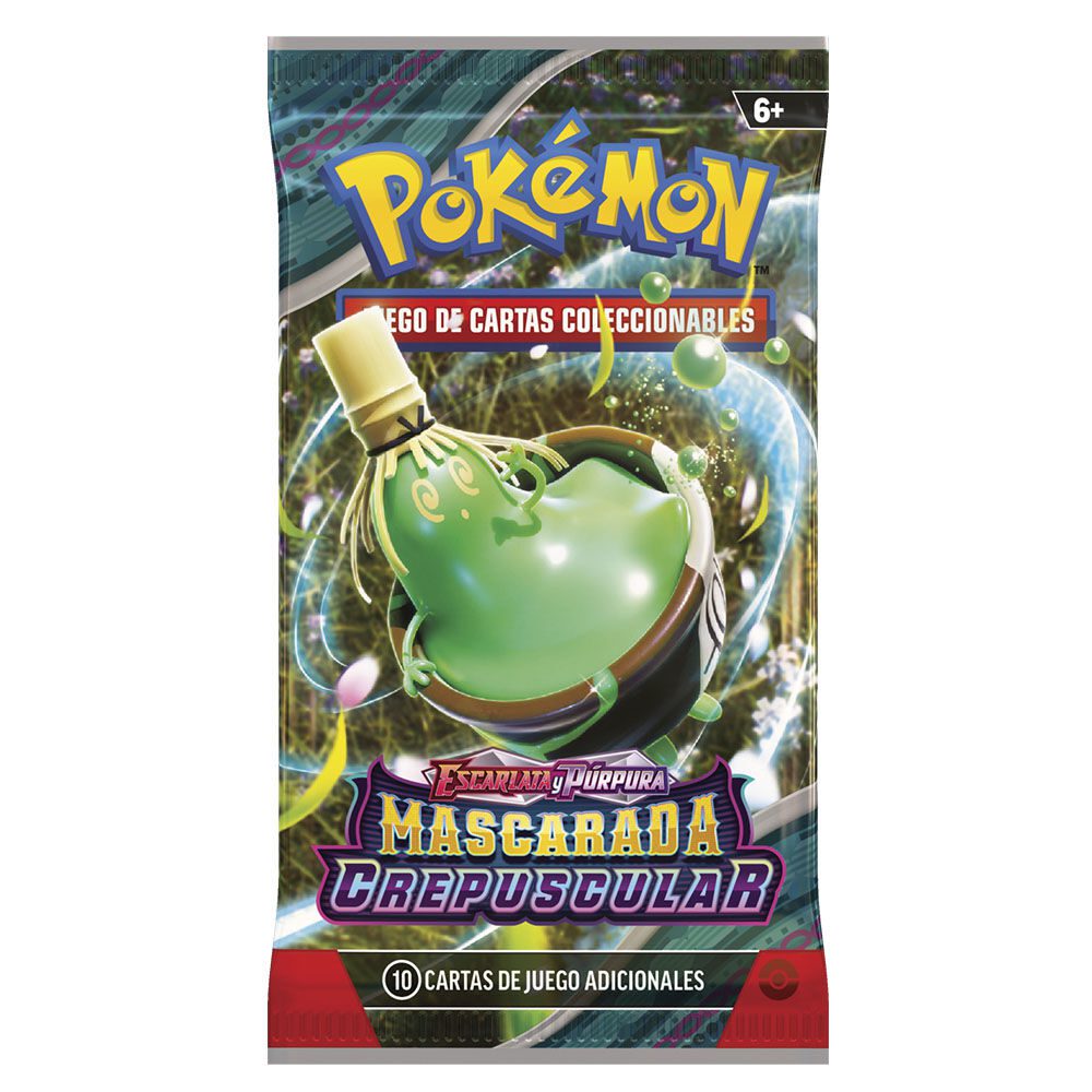 Sobre Pokemon Mascarada Crepuscular Escar y Purp - Imagen 4