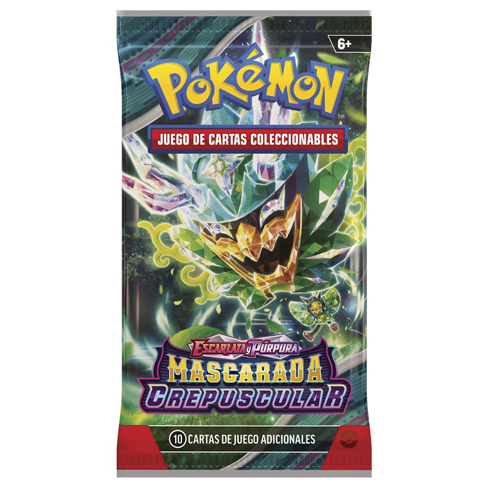 Sobre Pokemon Mascarada Crepuscular Escar y Purp - Imagen 5