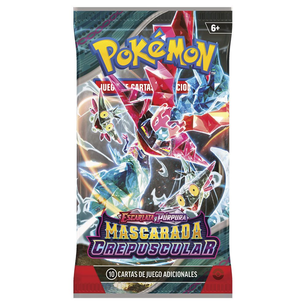 Sobre Pokemon Mascarada Crepuscular Escar y Purp - Imagen 6