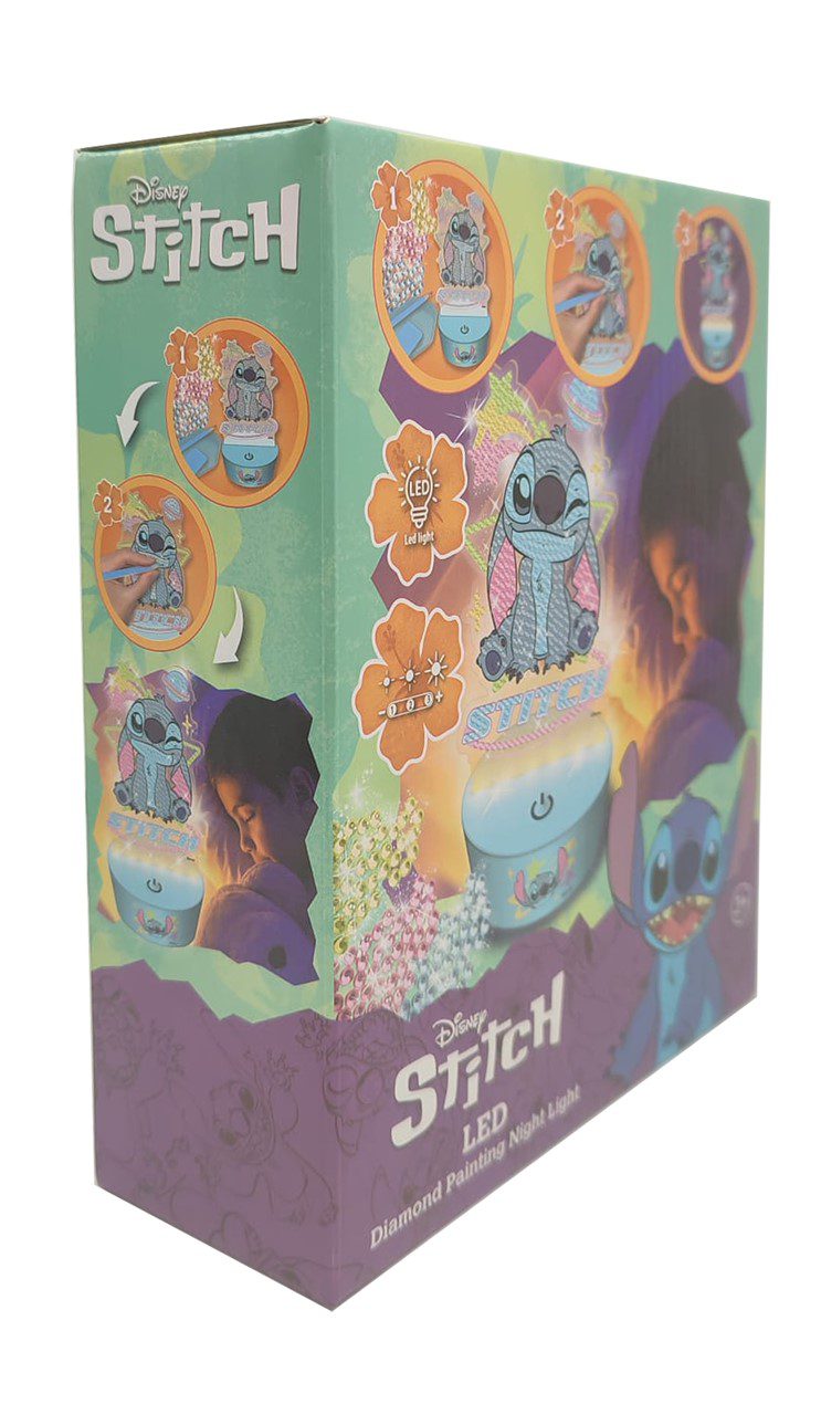 Crea y pinta luz led Stitch - Imagen 2