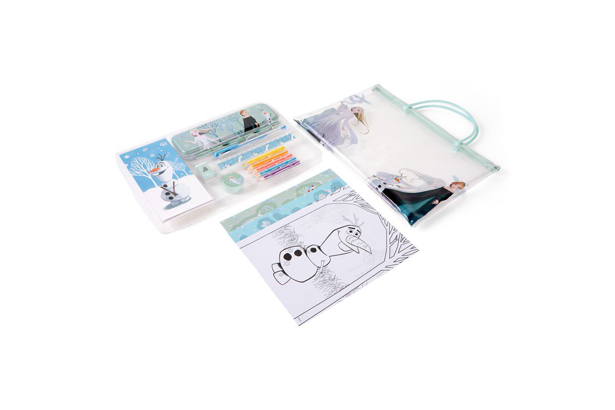 Estuche de viaje Frozen para colorear - Imagen 2