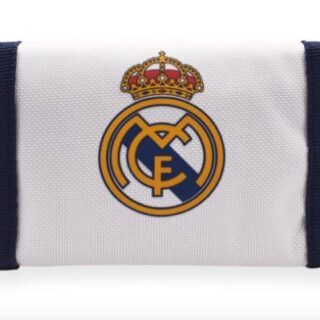 Billetera Real Madrid white & blue