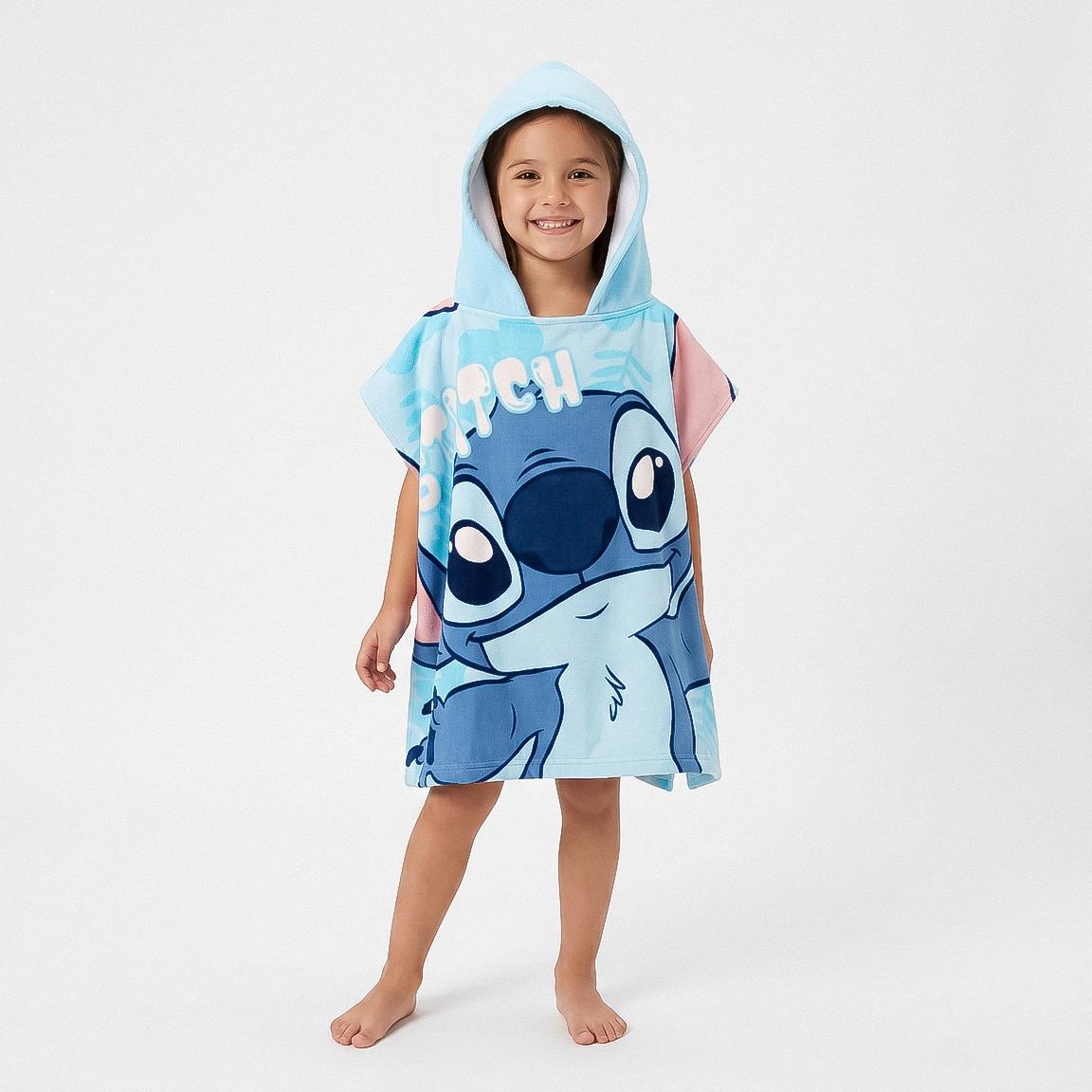 Poncho microfibra Stitch - Imagen 3