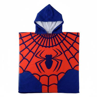 Poncho microfibra Spiderman