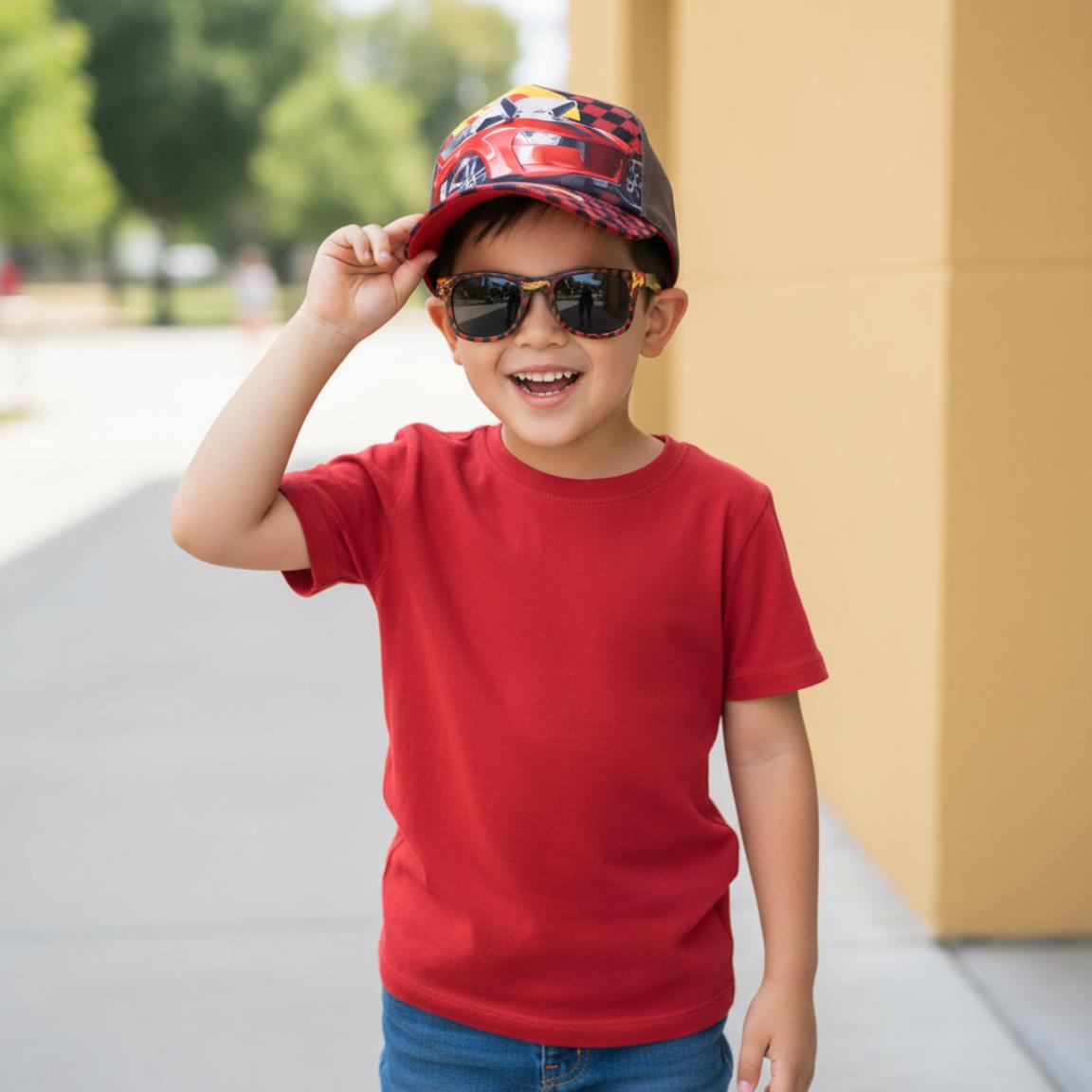 Set Hot Wheels gorra gafas de sol - Imagen 5