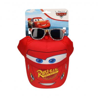 Set Cars gorra gafas de sol