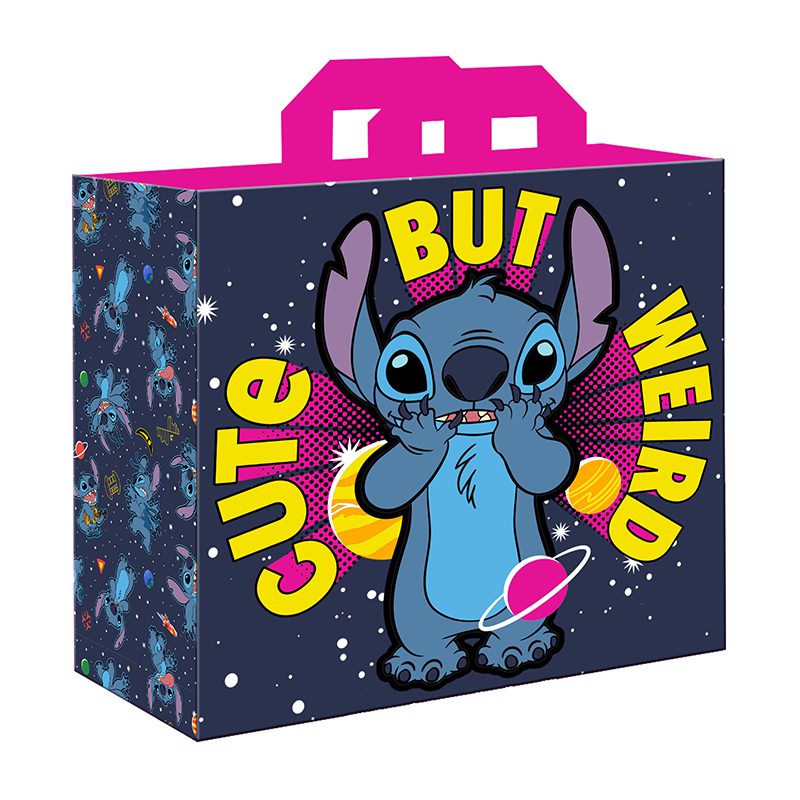 Bolsa rafia Stitch