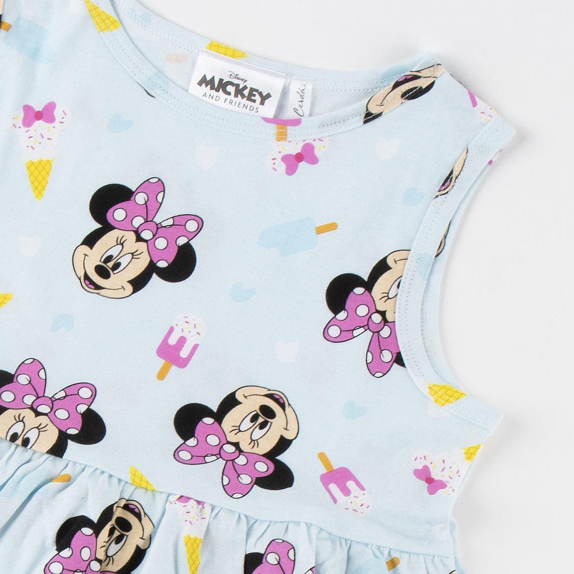 Vestido Minnie turquesa Disney - Imagen 2