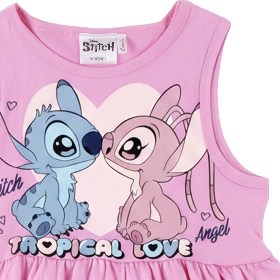 Vestido Sstitch & Angel rosa Disney - Imagen 2
