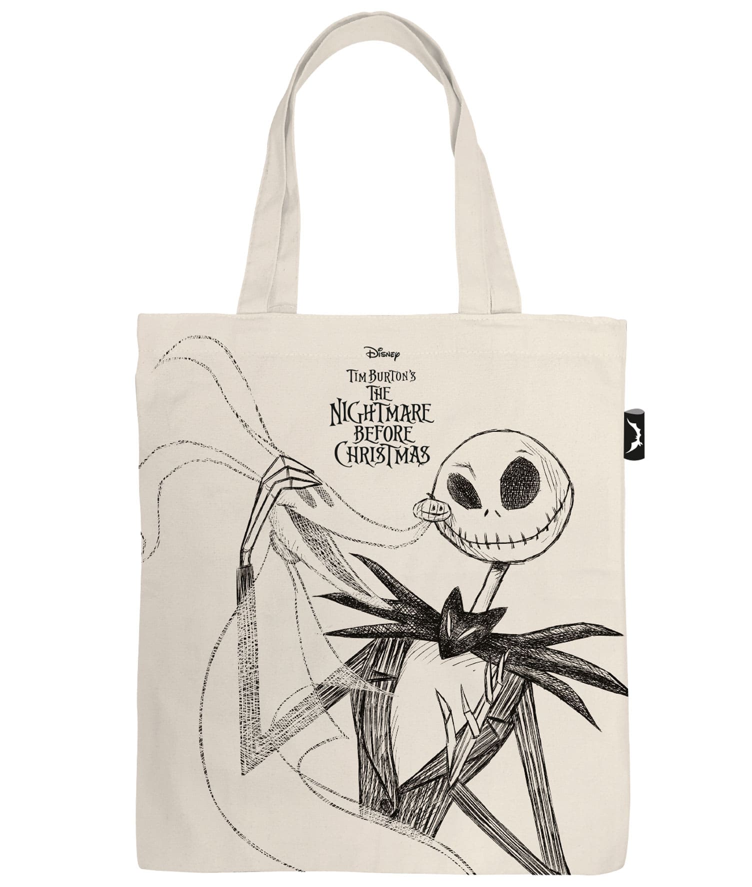 Bolsa shopping Pesadilla Antes de Navidad algodón