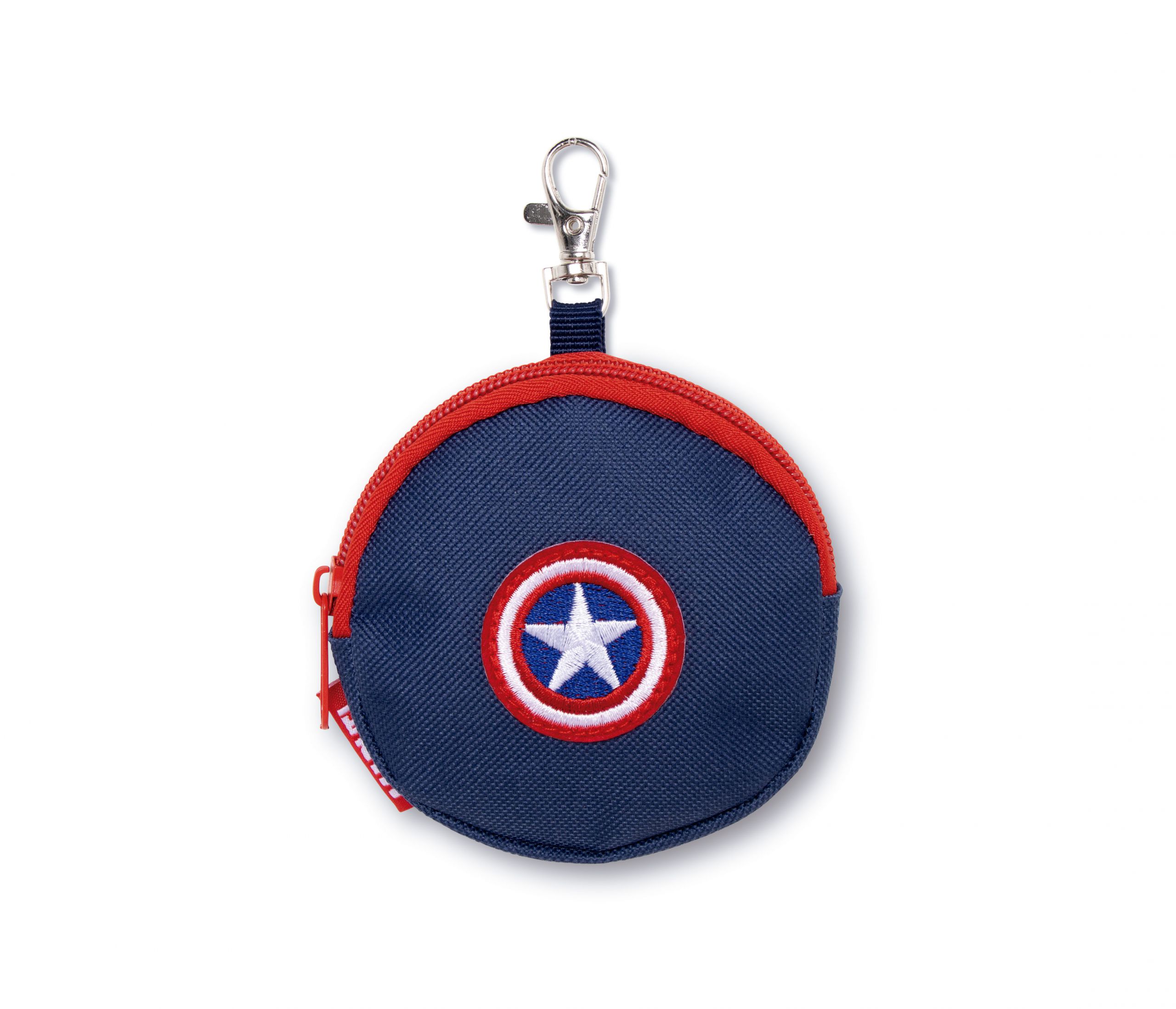 Monedero redondo Capitán America