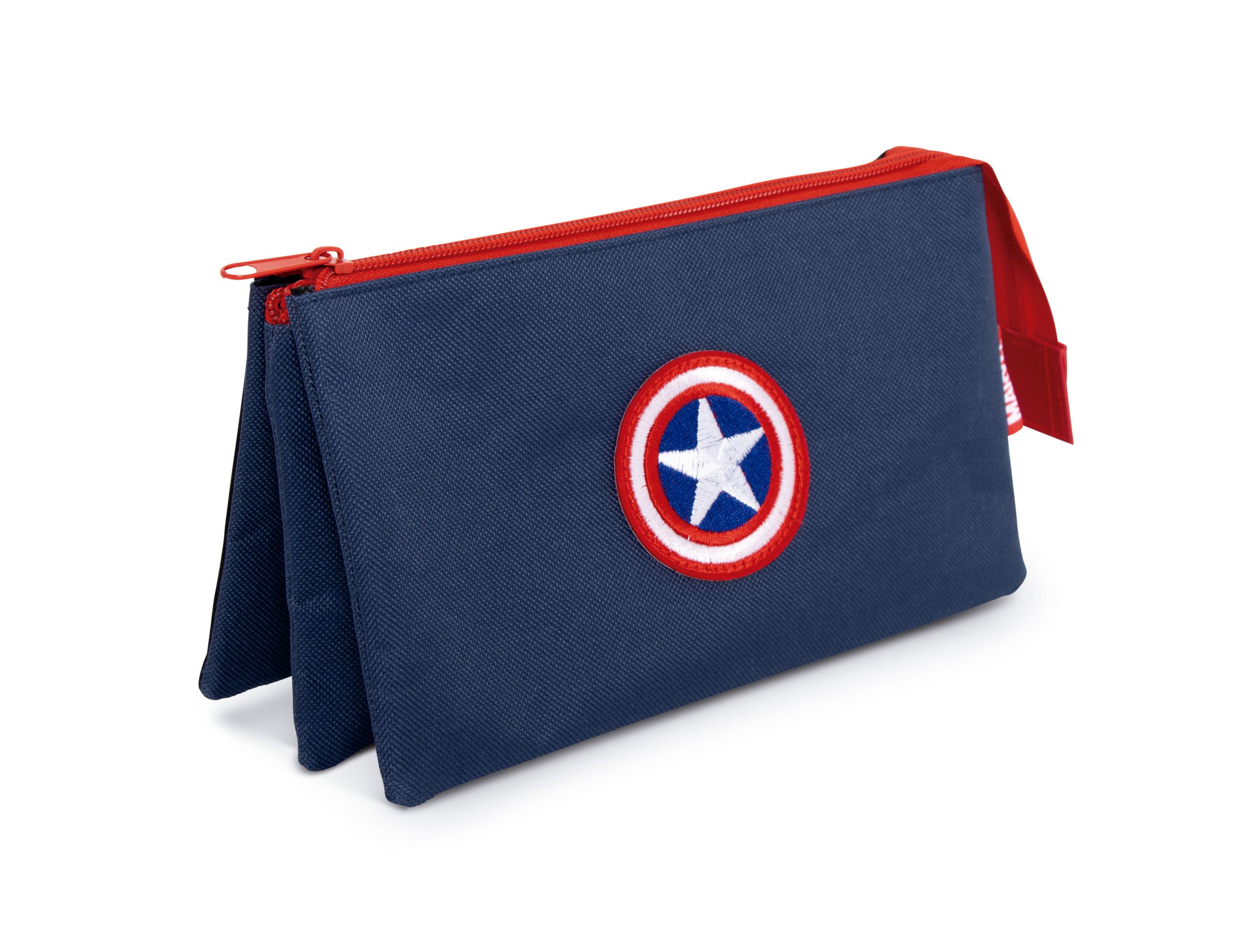 Estuche triple Capitán América Marvel - Imagen 2