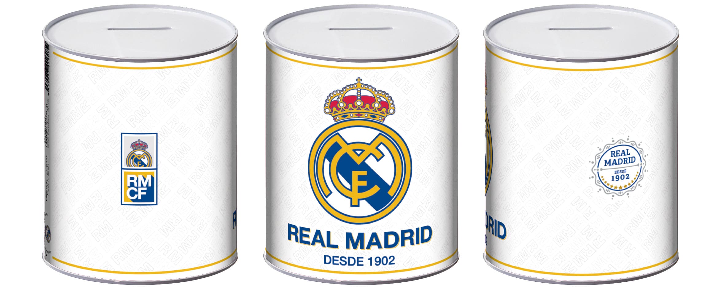 Hucha metal Real Madrid pequeña
