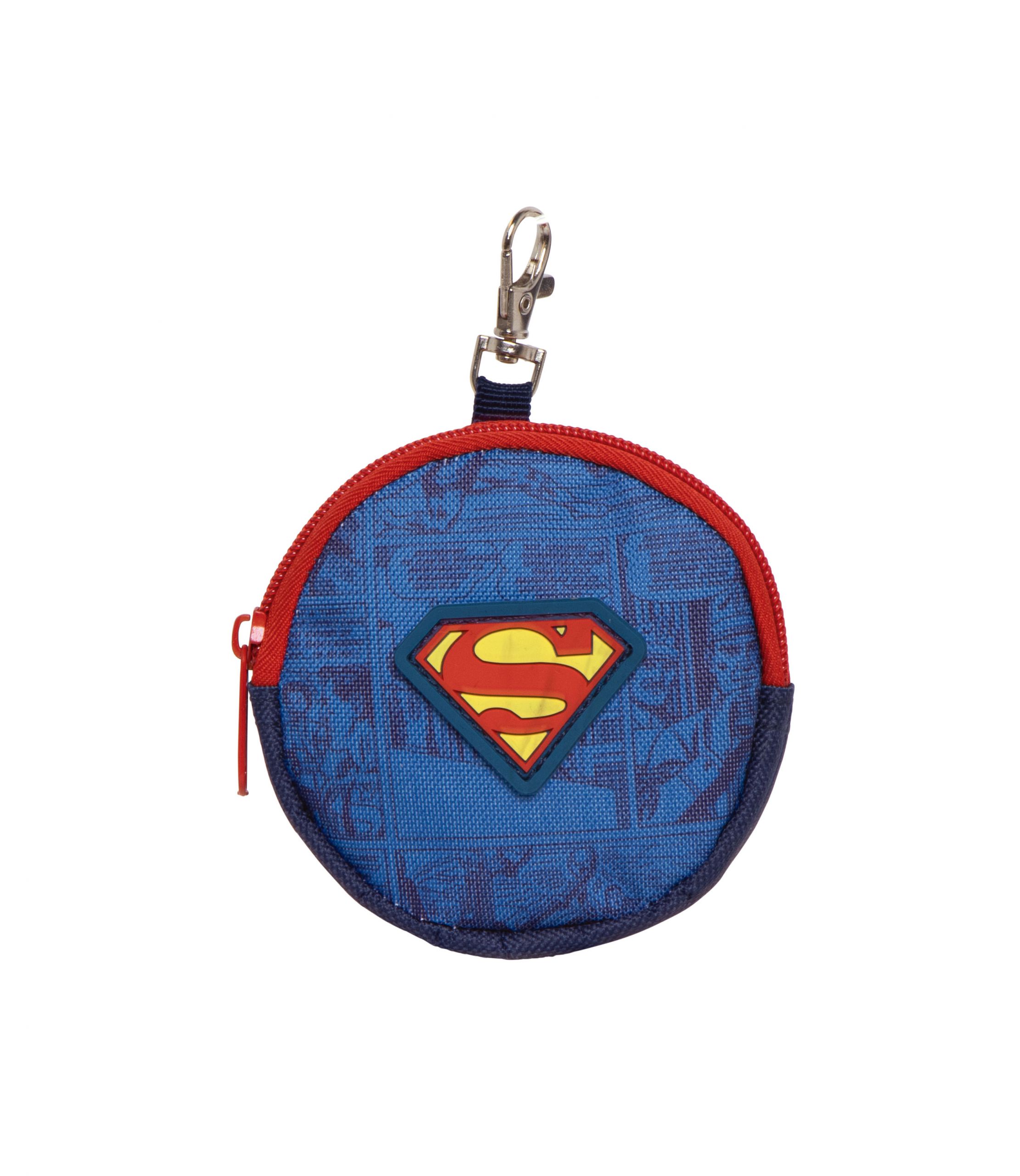 Monedero redondo Superman