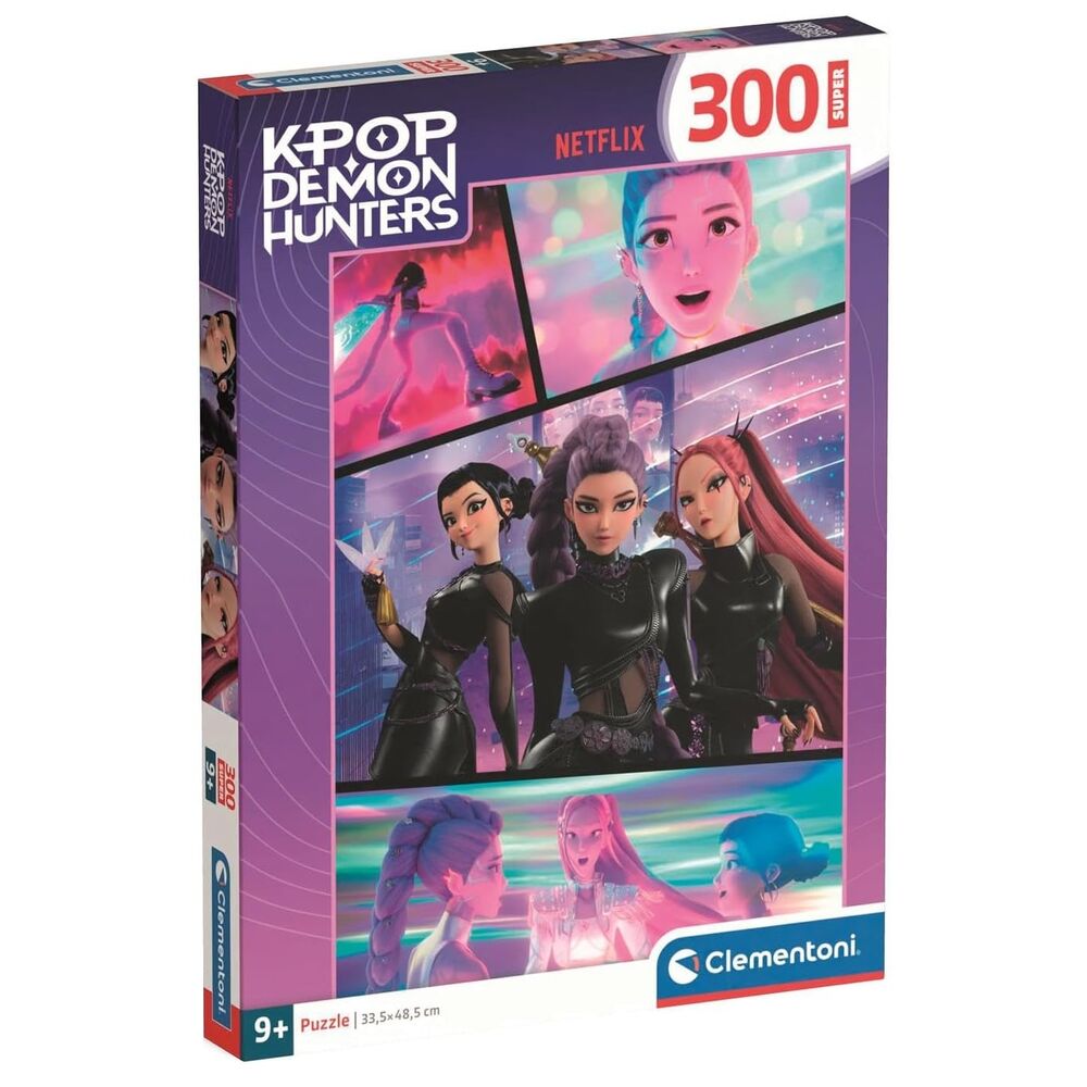 Puzzle Super Kpop Demon Hunters 300pzs