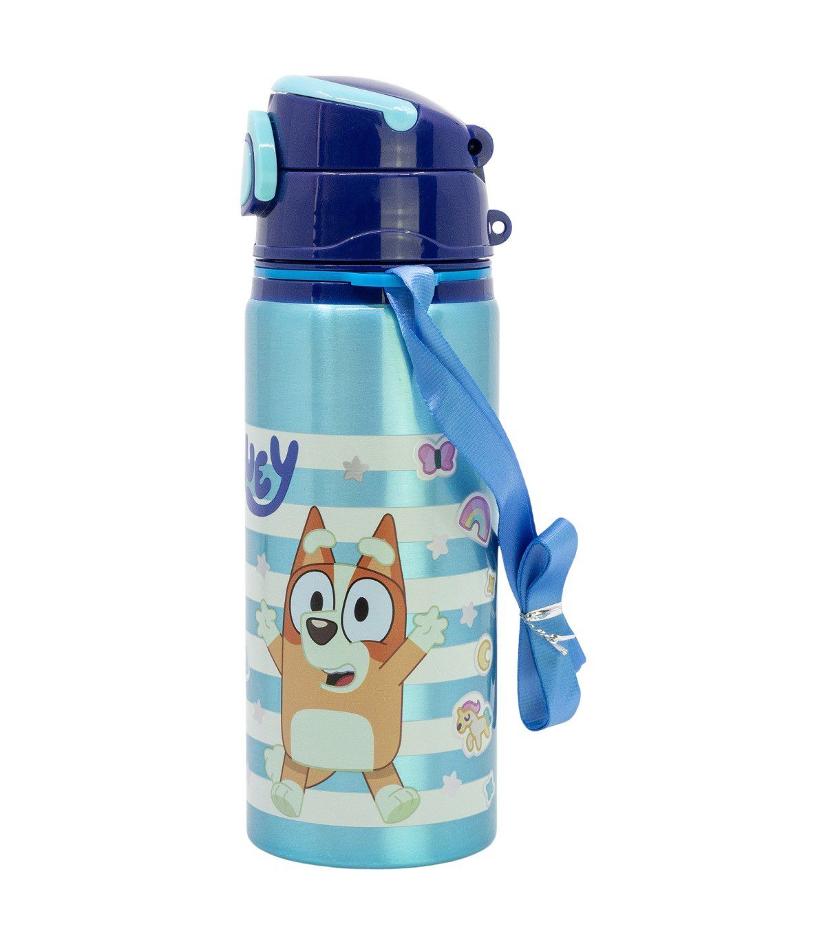 Botella aluminio Bluey 730ml con correa - Imagen 2