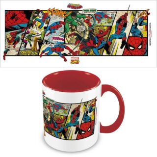 Taza Spiderman color interior Marvel