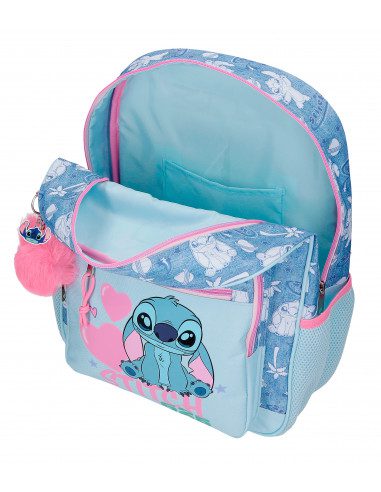 Mochila Stitch 38cm Hearts - Imagen 4
