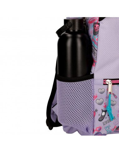 Mochila ruedas Kuromi 45cm retropop - Imagen 6