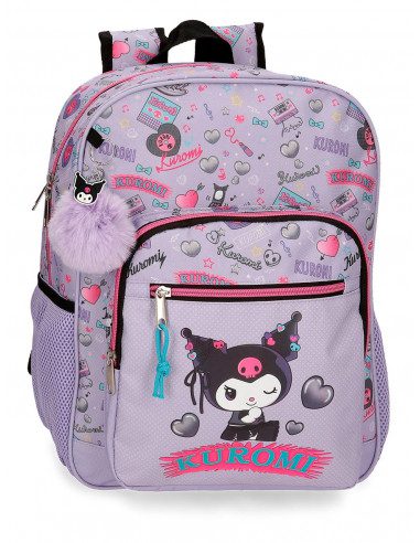 Mochila Kuromi 38cm retropop