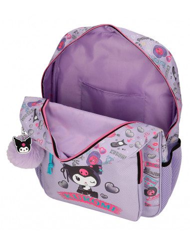 Mochila Kuromi 38cm retropop - Imagen 4
