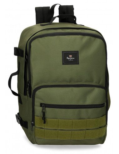 Mochila PJL 44cm caqui Aris Evergreen