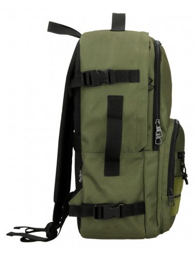 Mochila PJL 44cm caqui Aris Evergreen - Imagen 2