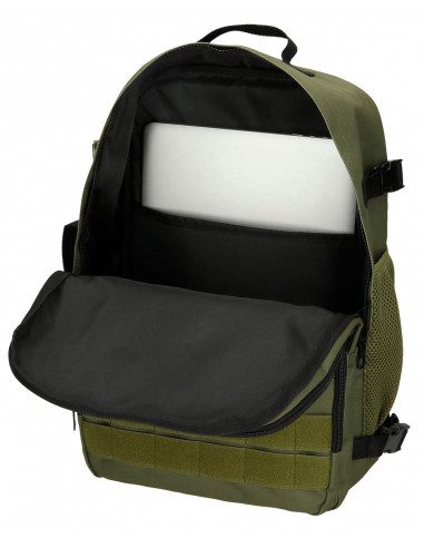 Mochila PJL 44cm caqui Aris Evergreen - Imagen 6