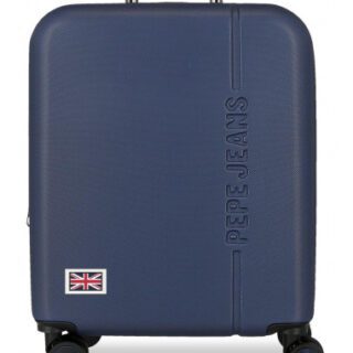 Trolley ABS PJL Aris 55cm marino