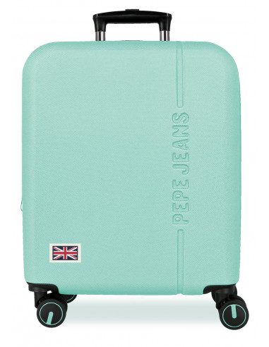 Trolley ABS PJL Aris 55cm turquesa
