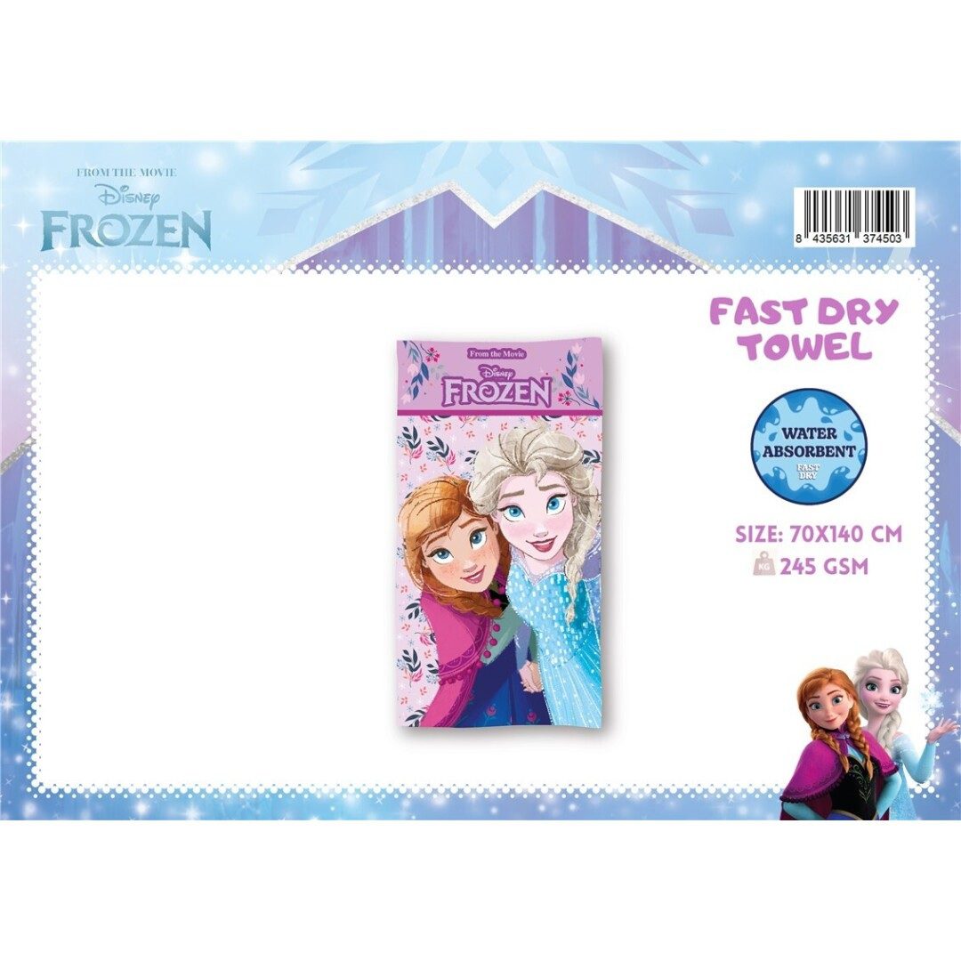 Toalla microfibra Frozen