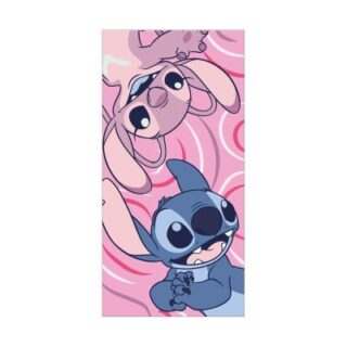 Toalla microfibra Stitch & Angel