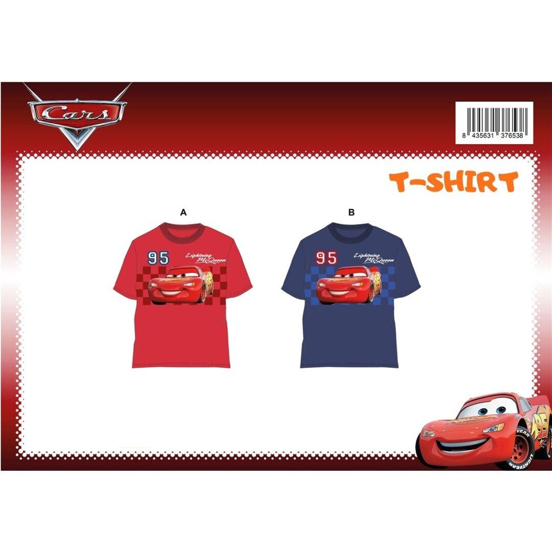 Camiseta infantil Cars algodón