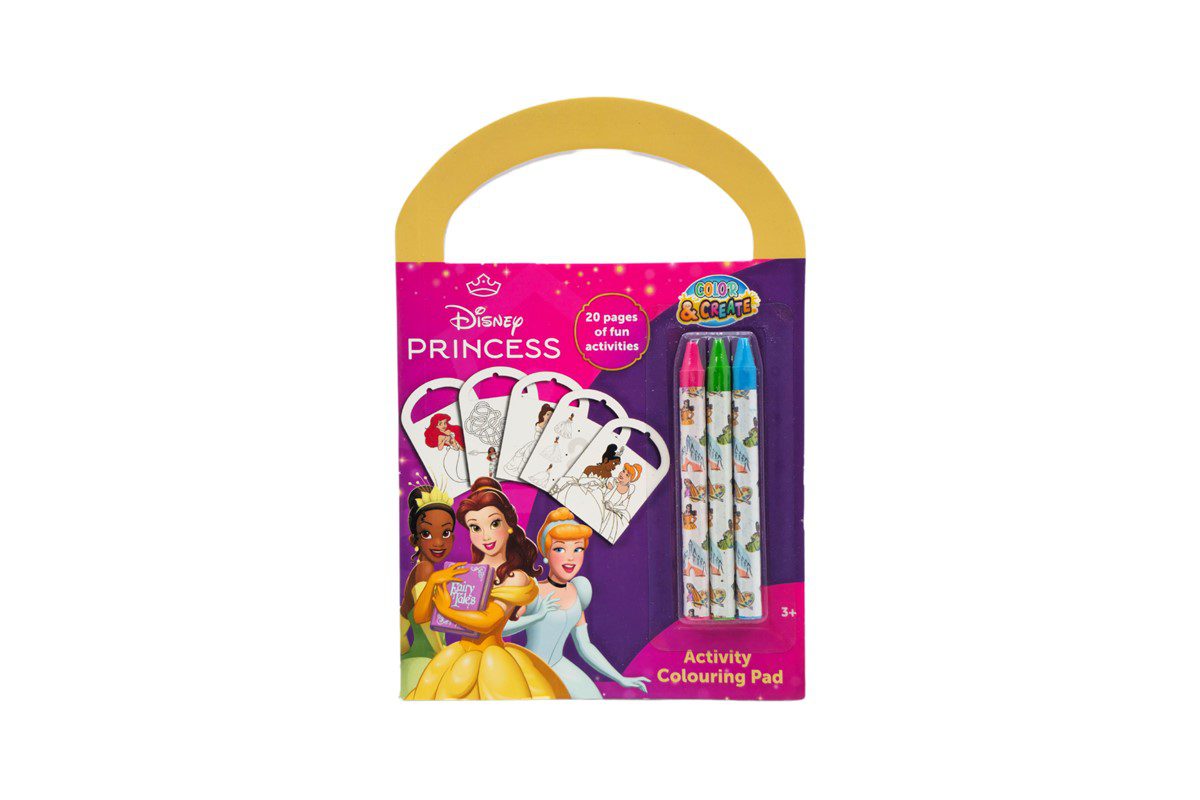Mini Set Princesas colorear y actividades