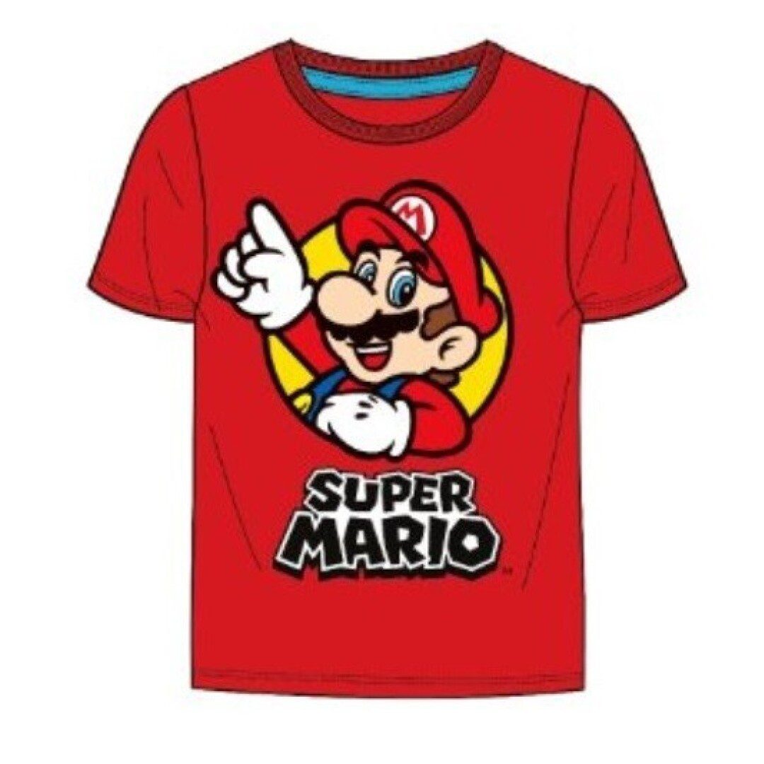 Camiseta infantil Mario Bross T.3A/10A