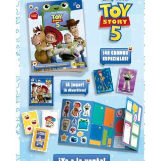 Album Toy Story 5 incluye 4 sobres Panini