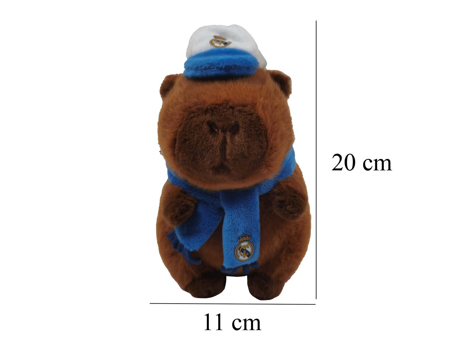 Capibara Real Madrid 20cm - Imagen 4