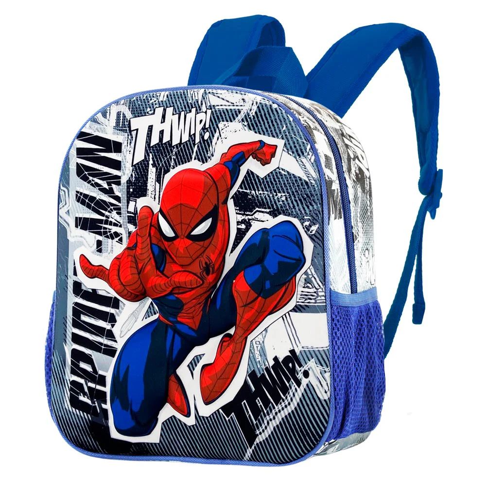 Mochila 3D Spiderman Jumping gris Marvel